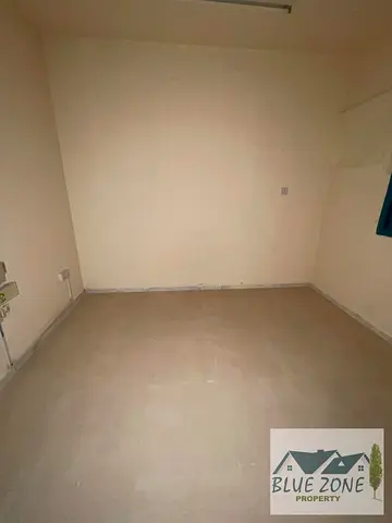 Ready to move studio with small balcony only for family in butina sharjah