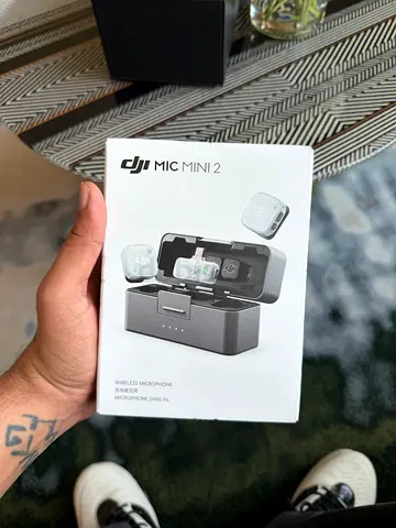 DJI Mic Mini 2 wireless lavalier microphone set