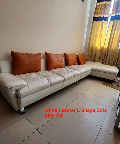 L Shape Leather Sofa