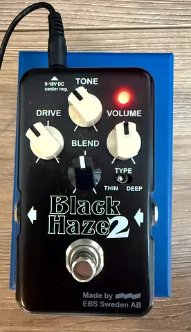 EBS Black Haze V2 Distortion Pedal