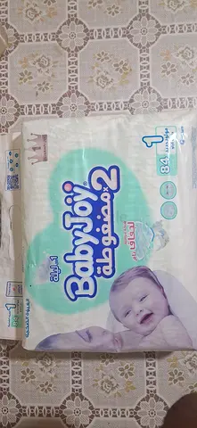 Pack of BabyJoy Size L Disposable Diapers (84 pieces)
