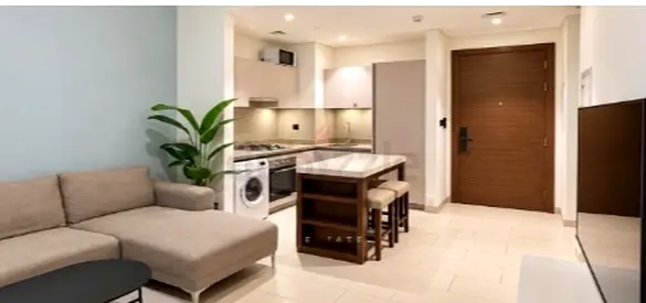 Modern kitchen dining table