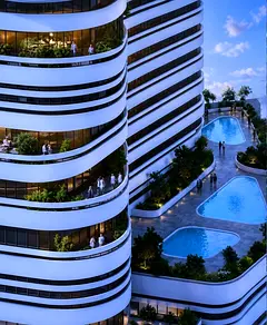 5% DP | Waterfront living | Private beach | Luxury 1 BHK
