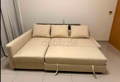IKEA L shap Sofa store cum bed