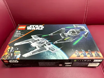 Star Wars mandalorian fang fighter vs tie interceptor #75348 brand new sealed in box (BNSIB)