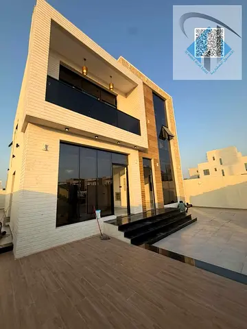 Freehold villa in Al Helio, Ajman—available to all nationalities. Features central air conditioning and an excellent location close to all amenities.