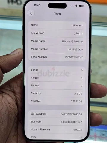 iPhone 15 pro max