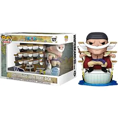 Funko Pop! Whitebeard with Moby $%&! #127 (One Piece) - Collectible Figure