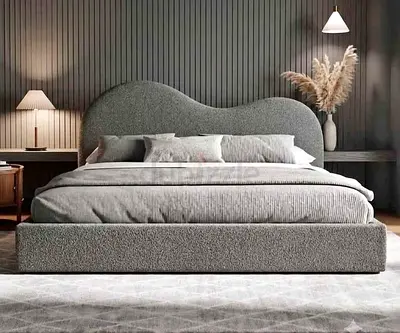 Premium Quality Cotton fabric king Bed Available
