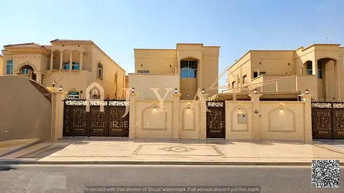 فيلا للبيع في الروضة 2 عجمان | 5 غرف ماستر | أرض 5,000 قدم² | شامل الكهرباء والمياه والمكيفات