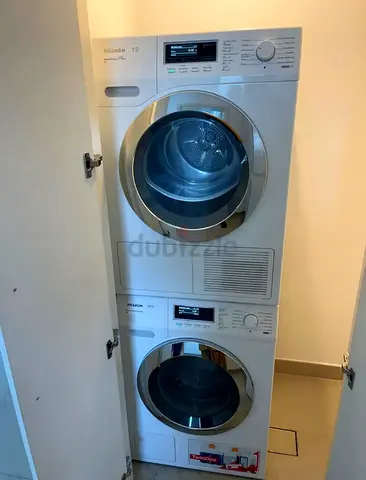 Miele washer and separate dryer set