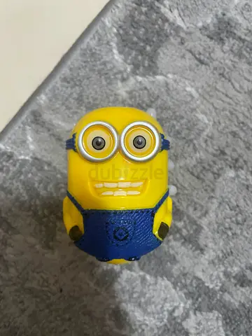 Small Minion Figure Toy (Despicable Me) - Approx 6cm, used