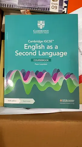 Textbook English second language, Cambridge IGCSE