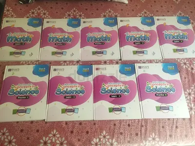 Class 8 cbse study material books maths and science