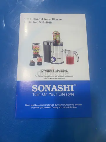 Juicer and blender machine