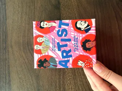 Artist Playing Cards – Guggenheim Museum Bilbao | Illustrated Design