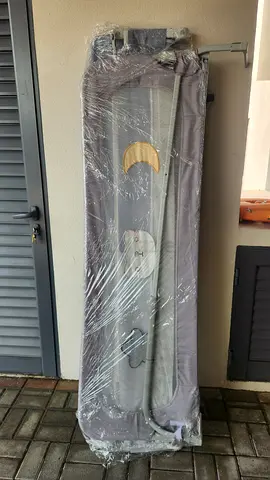 Foldable Bed Rail / Baby Safety Guard - Light Grey, Good Condition