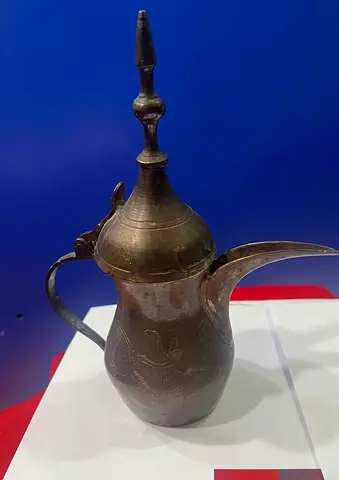 Brass Dallah coffee pot-18cm height