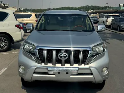 Toyota Prado 2014 silver color GCc Calen car