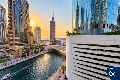 High Floor | Marina View | Balcony