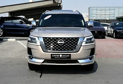 Nissan Patrol - 2023 - GCC - SE Platinum City - 6V - 4.0L-In Excellent condition, inside and out