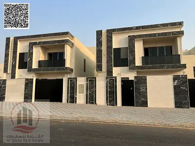 فيلا للبيع بعجمان منطقة الحليو الفيلا ارضى واول مساحة الفيلا 3200 قدم الفيلا ( غرفة ماستر +مجلس كبير + صالة كبيرة + حوش كبير + غرفة خادمة )