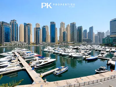 Next Available: 02 Nov 2026 | 8th-Floor Marina Apt: Balcony, Pool & Gym Access