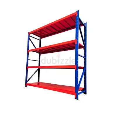 STORAGE RACK 200*60*200CM ORANGE BLUE