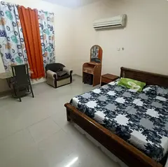 Furnished Master Bed Room for Bachelor near Al Ain Mall Free Parking