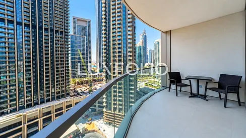 Furnished | Fountain View | Balcony