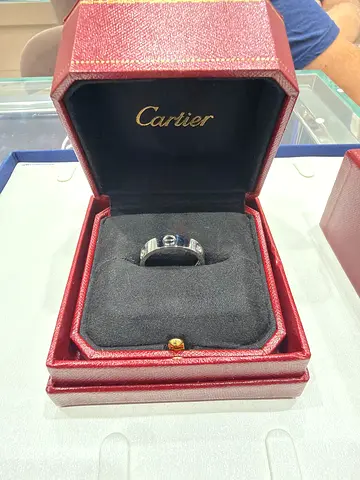 Cartier band ring original in original box — pre-owned, as new condition, size 64