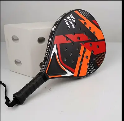 New padel racket + 1 ball — perfect , lightweight grip