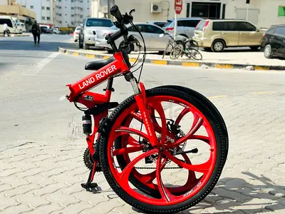 Land Rover Foldable Mountain Bike - Red, very good condition