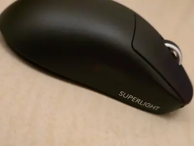 Logitech G Pro X Superlight 2 (black) Perfect Condition. (No grips/box)