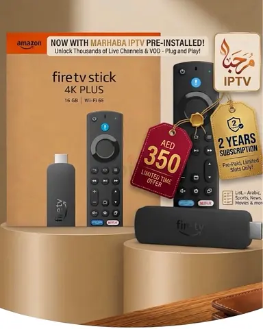 Amazon Fire TV Stick 4K plus (2025) - 16GB, WiFi 6E, Brand New