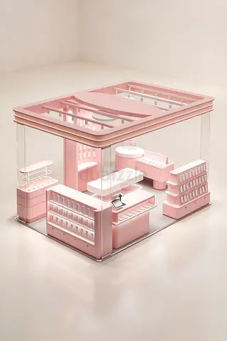 Jewelry Kiosk Design in UAE | Luxury Kiosk For Malls