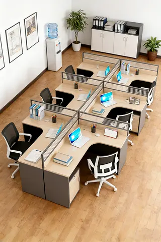 Modern Executive Workstations & Collaborative Office Fit-Outs