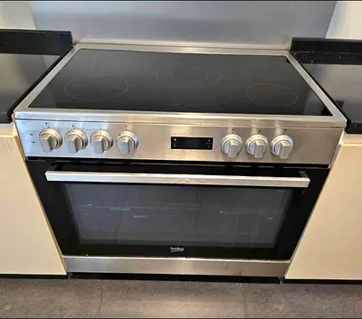 Beko 5 burner electric cooker 90x60cm