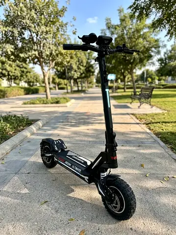 Dual hight power-motor road and Off-road Electric Scooter — Good Condition, Ready to Ride