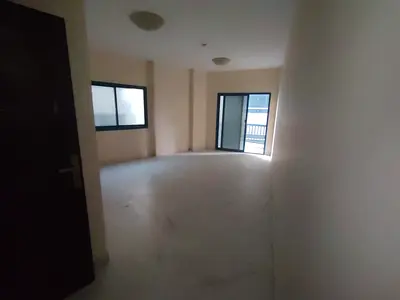 Two-bedroom apartment in Al Majaz 2, Sharjah. Two bathrooms, ideal for employees, excellent space,