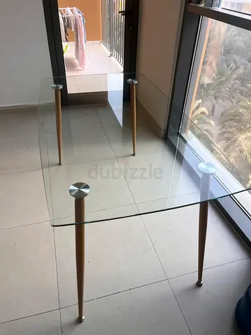 Glass Dining Table - Good Condition