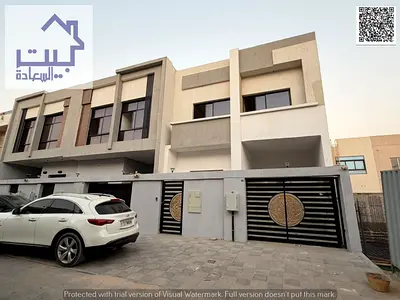 Luxury 5-Bedroom Townhouse for Rent in Al Yasmeen, Ajman with Majlis and Spacious Living Room | AED