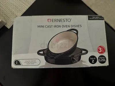 Ernesto Mini Cast Iron Oven Dishes Set of 2 (0.26L) - Like New