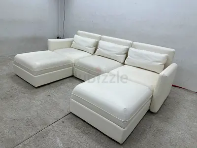 IKEA leather vallentuna sofa