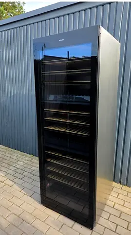Miele German Black colour large size 3 zone Temperature wine Fridge 220 bottle capacity