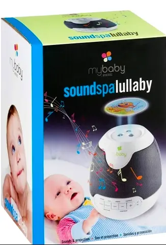 MyBaby SoundSpa Lullaby Projector Sound Machine. New. Unused. AED 40 Only!