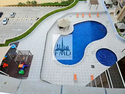 1BR Apartment | Axis One | Balcony & Pool Access | Pool View