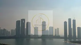 Three Bedroom Apartment with Living Room in Al Khan Sea View Balcony Master Maid Room Built In Wardr
