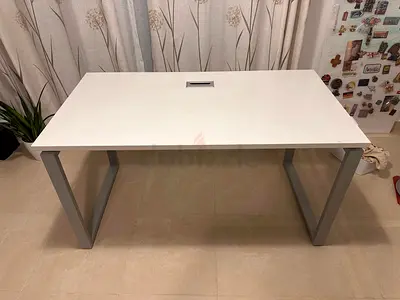White work desk