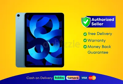 Apple iPad Air 10.9 inch (5th Gen) - M1 Chip - WiFi - 256GB - Blue, A2588 | Warranty | FREE DELIVERY